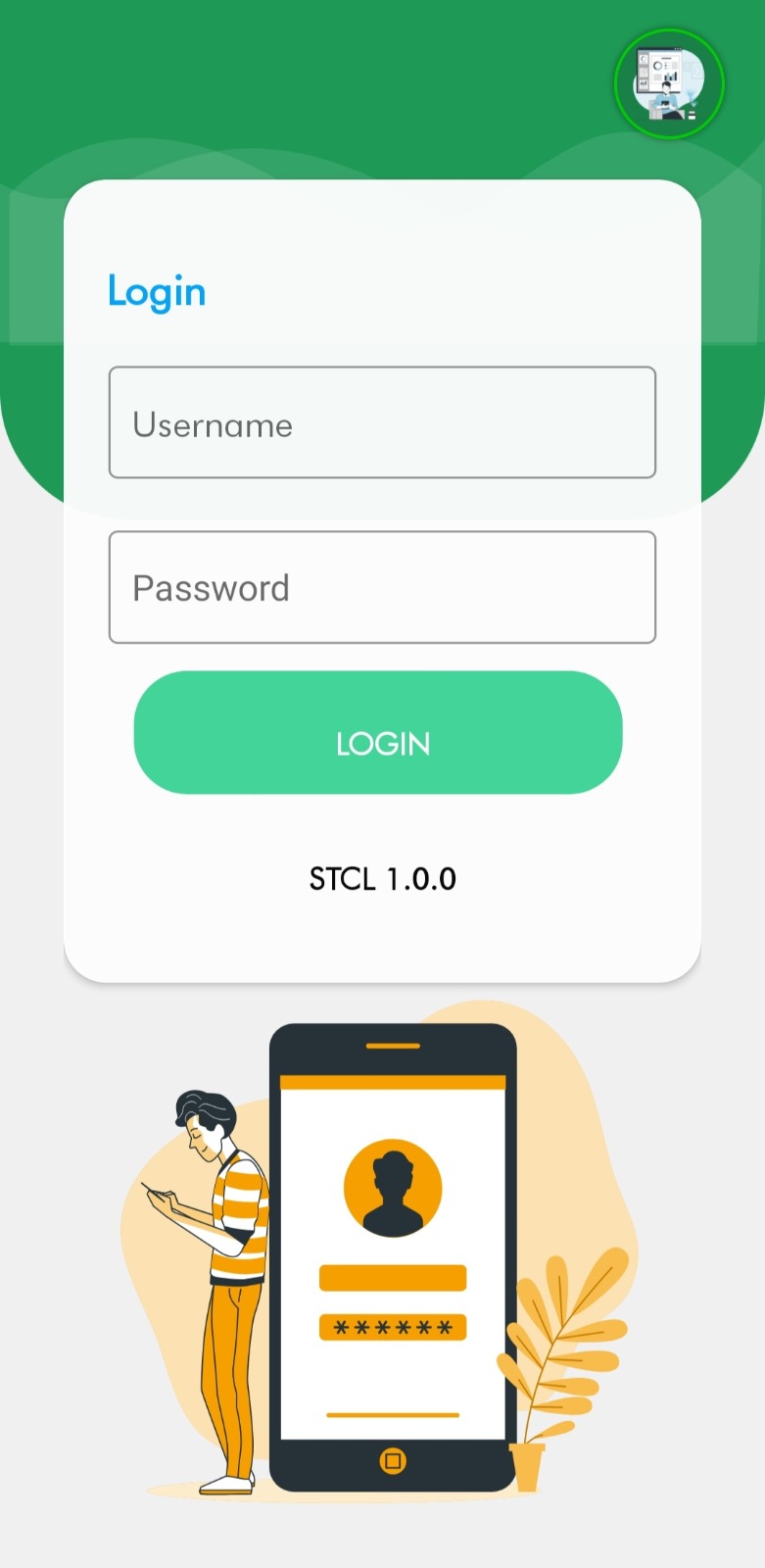 AgriGEN mobile application dashboard